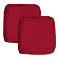 Sqodok Patio Cushion Covers 24X22 Waterproof Outdoor Cushion Covers Replacement 2Pack Patio Cushion Seat Slicovers For Sectional