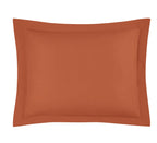Chezmoi Collection Rust Orange Down Alternative Comforter Oversized Queen - 3-Piece Lightweight Comforter Set - All Seasons Micr
