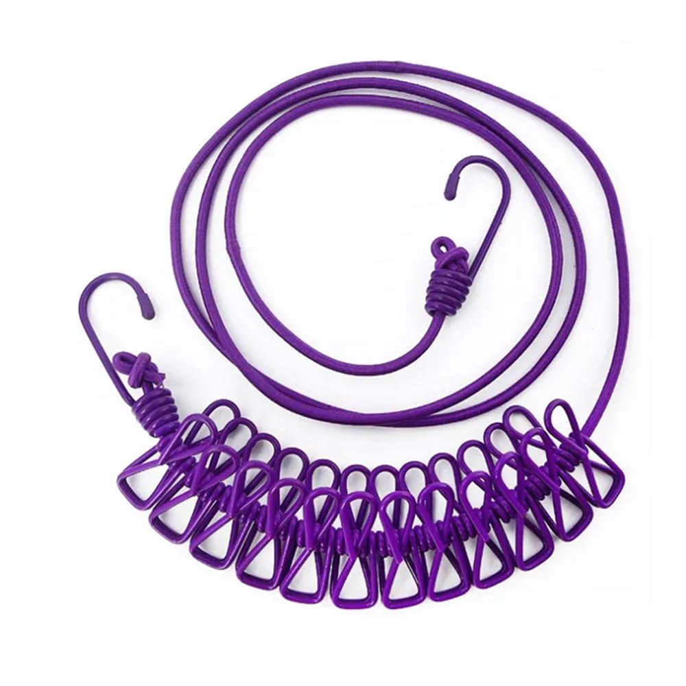 Cloth Drying Rope | Clothesline |Elastic Hanging Rope| Portable Retractable Clothesline for Drying Clothes| Kapde Sukhane ki Ras