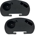 Zero Gravity Chair Cup Holder Set Of 2, Durable Zero Gravity Chair Tray, Zero Gravity Lounge Beach Recliner Chair With Mobile Phone Slot, Cup Holder Slot, Zero Gravity Clip On Tray/Table
