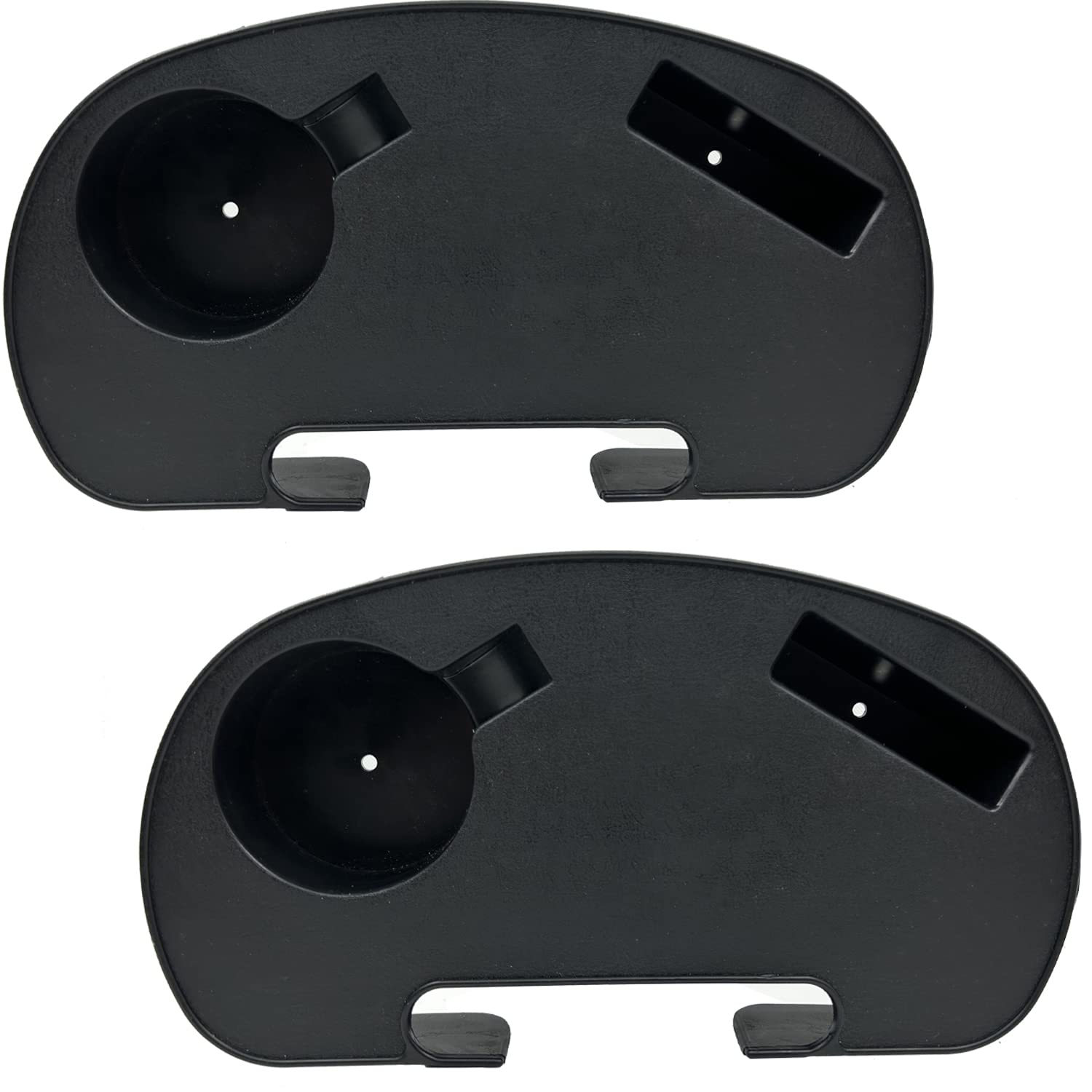 Zero Gravity Chair Cup Holder Set Of 2, Durable Zero Gravity Chair Tray, Zero Gravity Lounge Beach Recliner Chair With Mobile Phone Slot, Cup Holder Slot, Zero Gravity Clip On Tray/Table