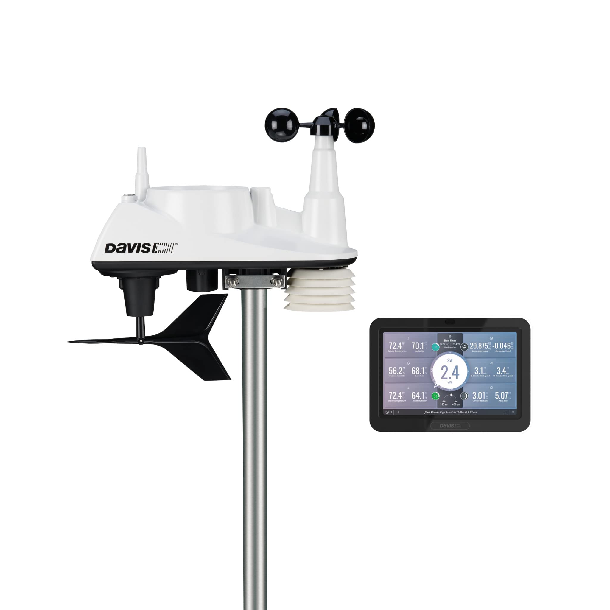Davis Instruments Vantage Vue With Weatherlink Console -Metric