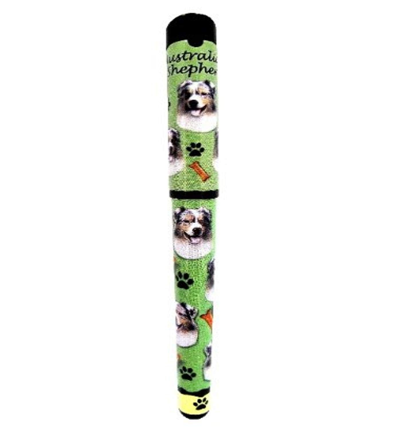 E&S Pets Australian Shepherd Pen Easy Glide Gel Pen, Refillable With A Perfect Grip, Great For Everyday Use, Perfect Australian