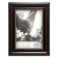 kieragrace Classic Traditional Lucy Picture Frame with Gold Beads, 5'' x 7'', Dark Brown