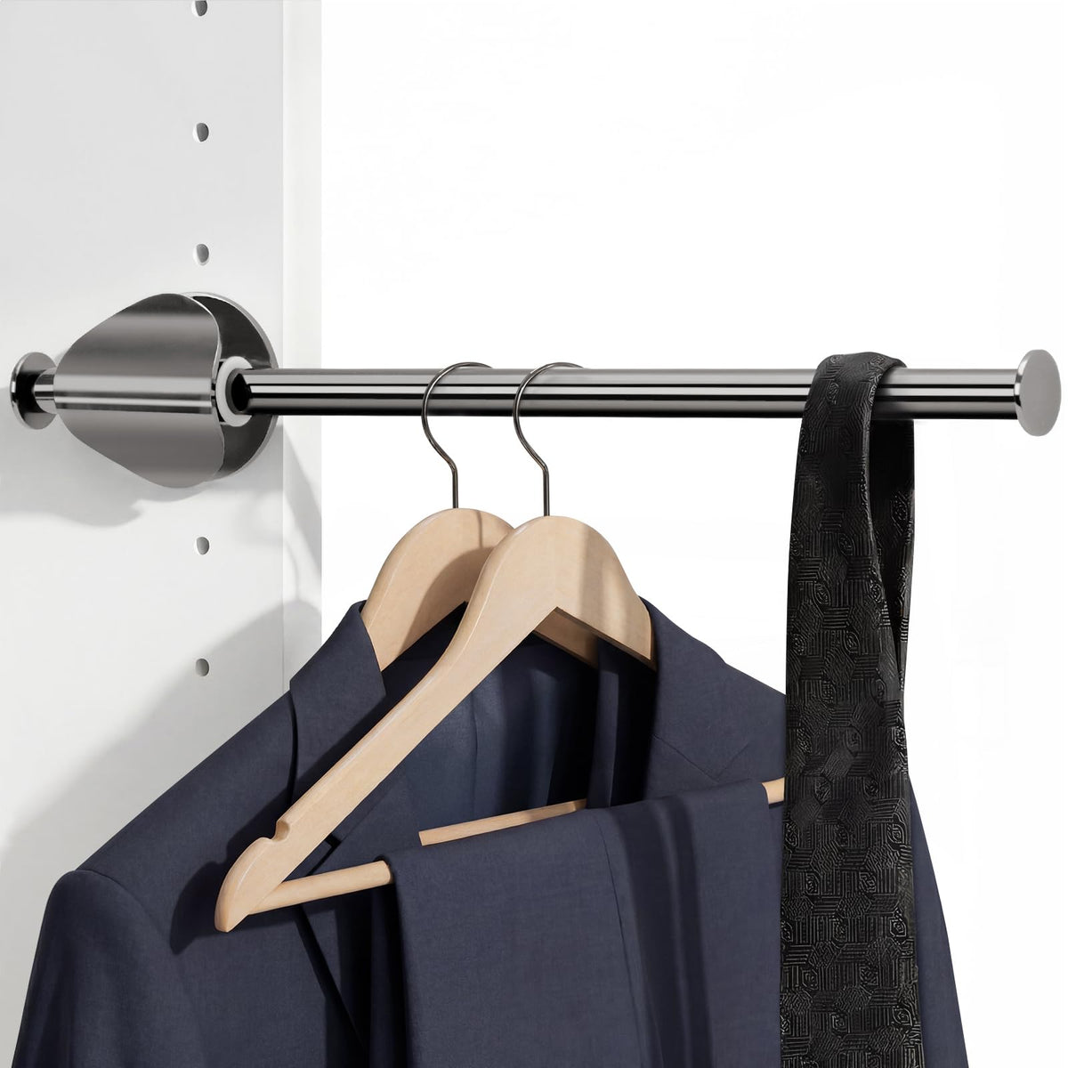 INMAKER Valet Rod for Closet Pull out