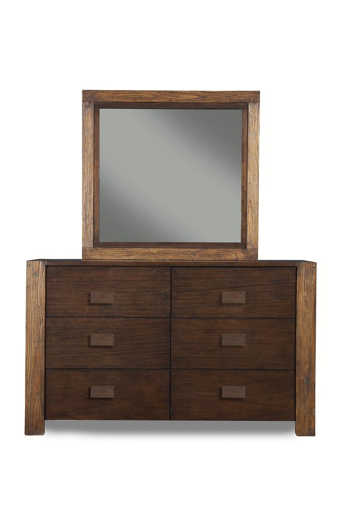 American Lifestyle, Inc 6 Drawer Dresser Espresso