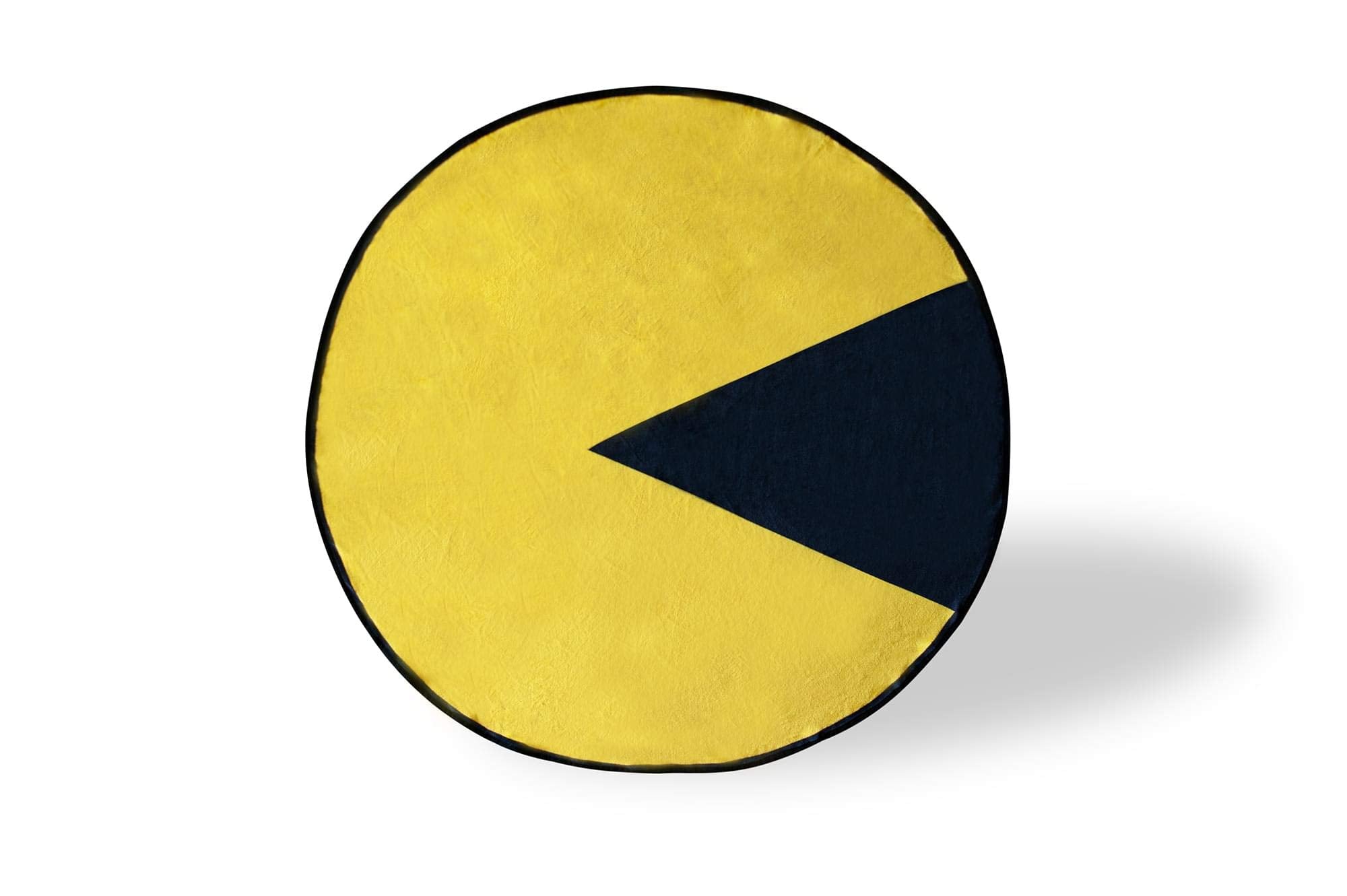 Just Funky Pac-Man Video Game Large Fleece Throw Blanket | Official Pac-Man Character Throw Blanket | Collectible Video Game Thr