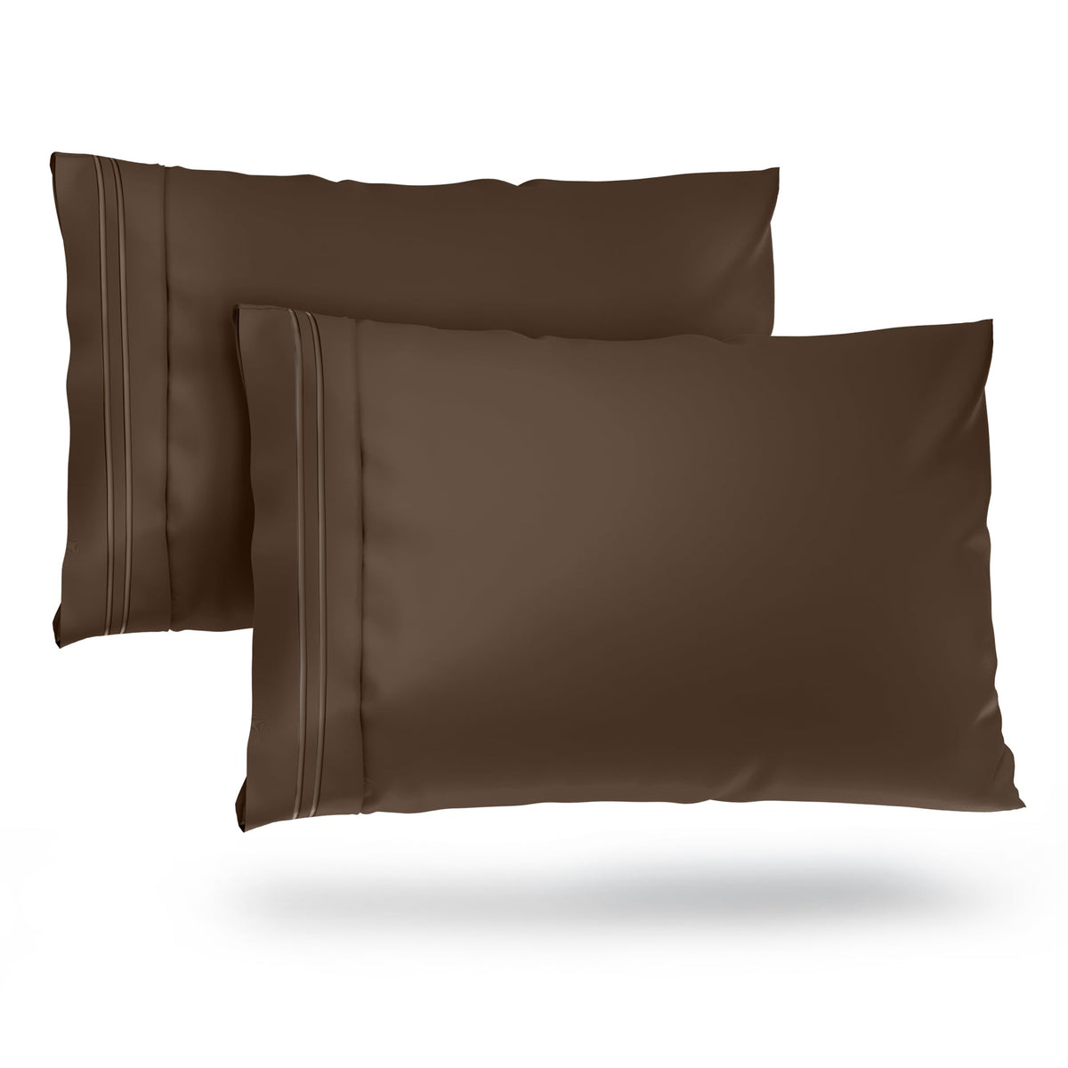 Cosy House Collection Everyday 1500 Series Pillowcases - Luxury Hotel Quality - Silky Soft & Smooth - Gentle & Skin Friendly - S