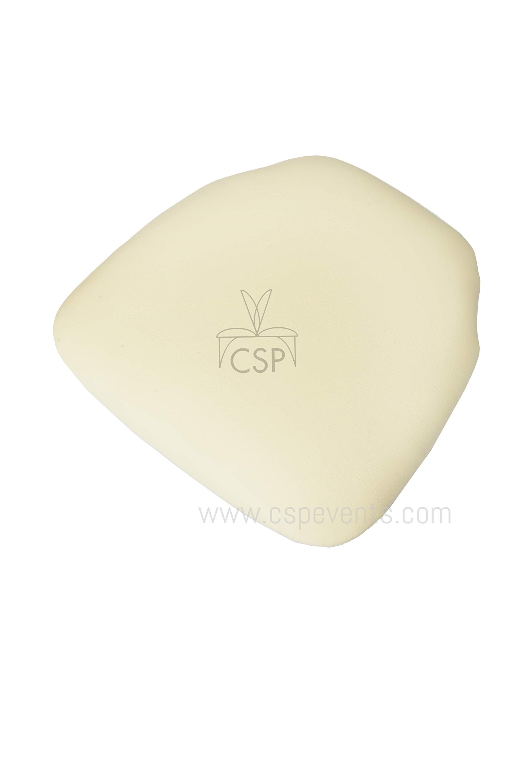 Commercial Seating Products Ivory Vinyl Cushions Chairs