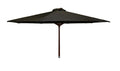 Heininger 1290 Destinationgear Classic Wood Black 9' Market Umbrella