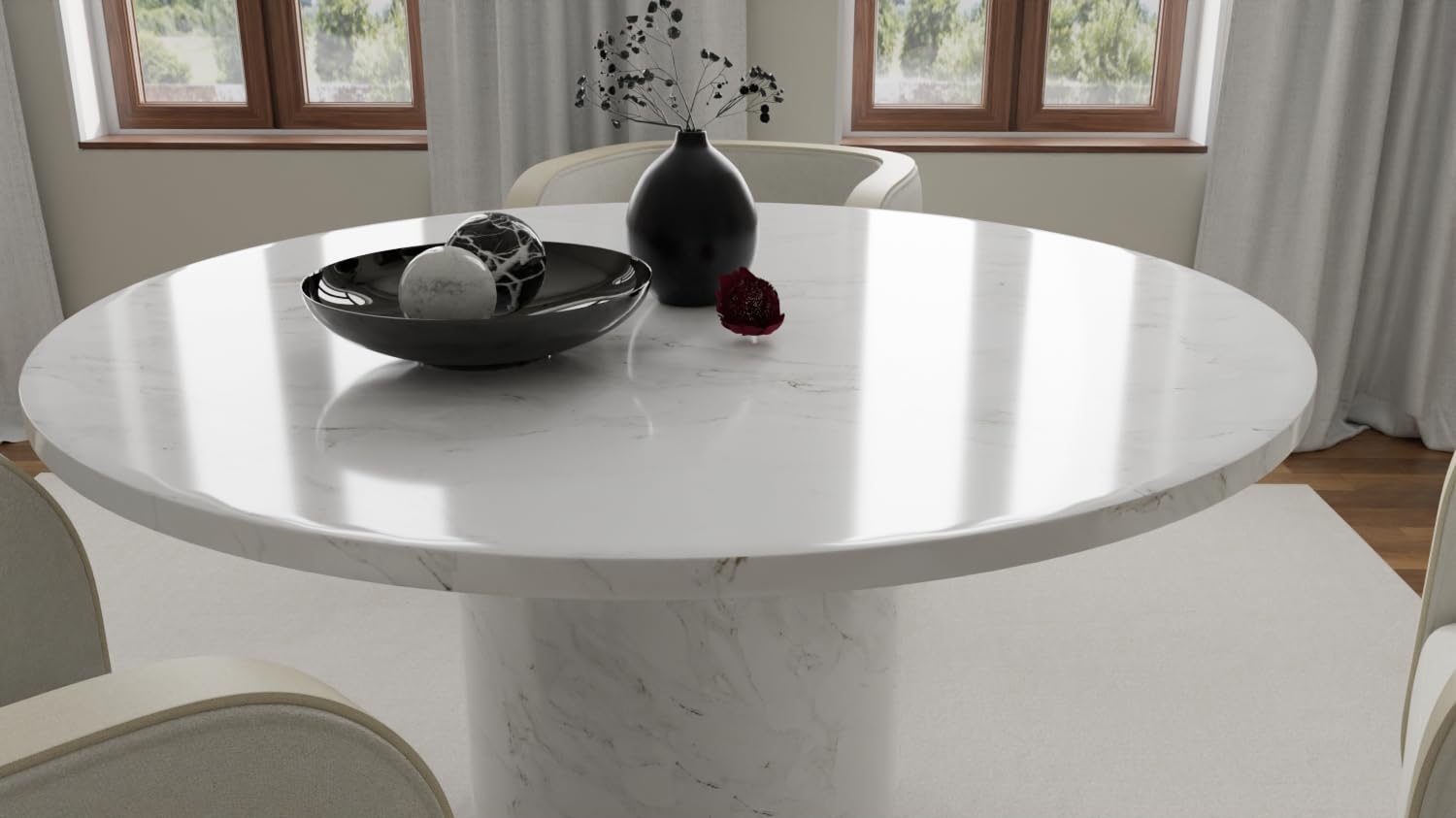 Neos Modern Furniture T0801R Dining Table - Thumbnail 3