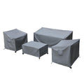 Baner Garden Patio Furniture Covers,Outdoor Furniture Cover Waterproof,Patio Furniture Set Covers For 4 Piece Outdoor Conversati
