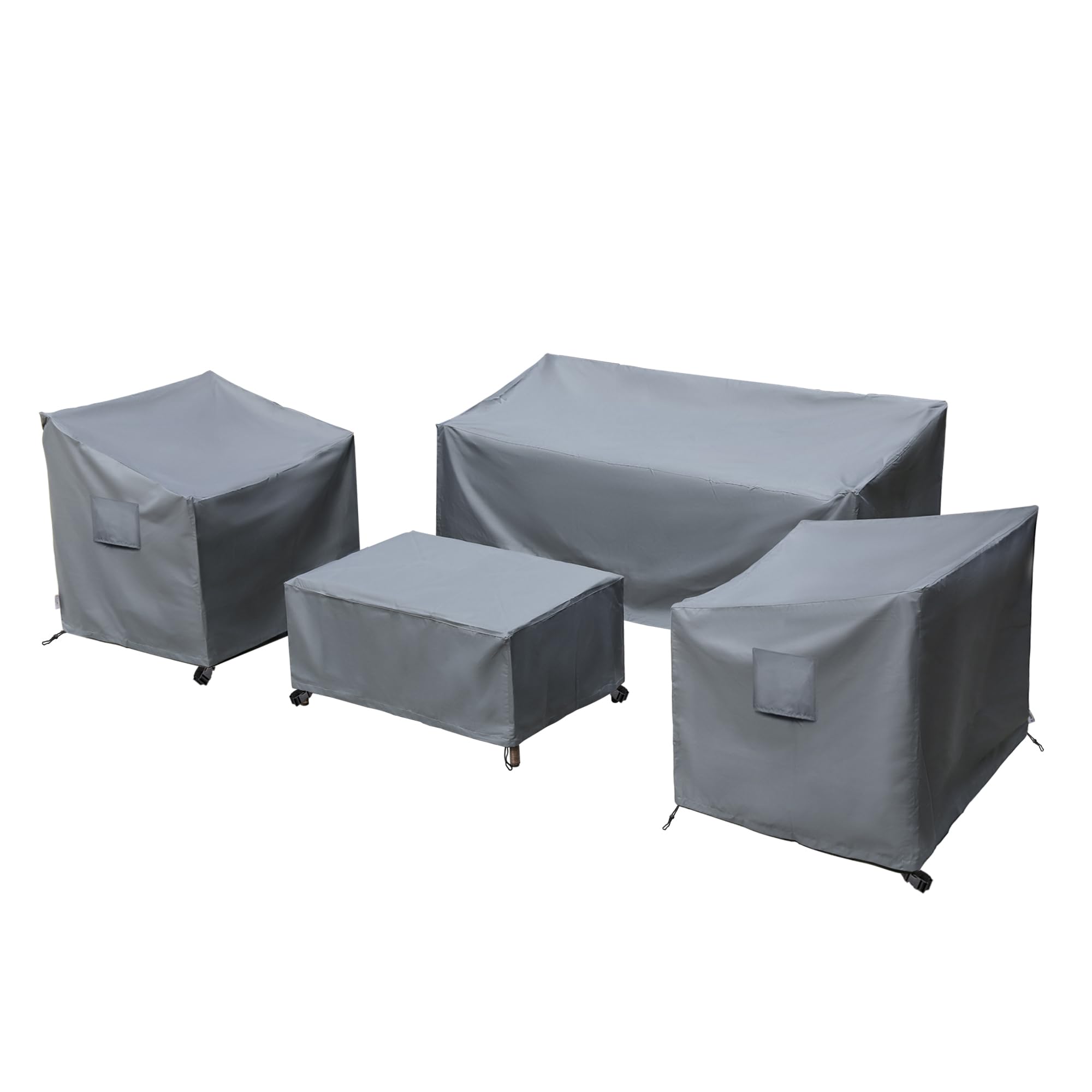 Baner Garden Patio Furniture Covers,Outdoor Furniture Cover Waterproof,Patio Furniture Set Covers For 4 Piece Outdoor Conversati