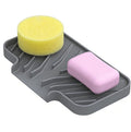 JIUBAR Sponge Holder for Kitchen Sink,8x 4,Dish Sponge Holder Soap Tray