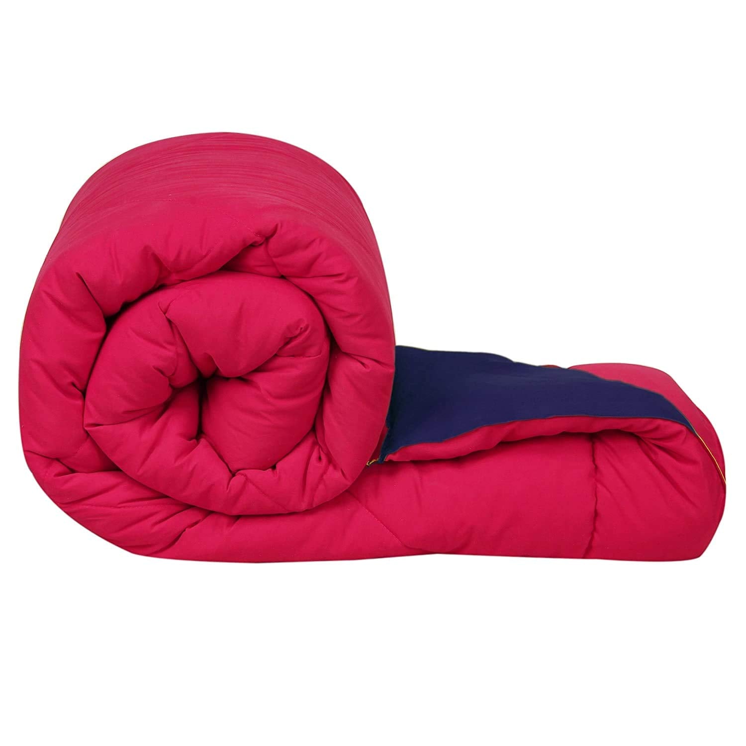 Svt Microfiber 200Tc Comforter (Single_ Pink & Blue)
