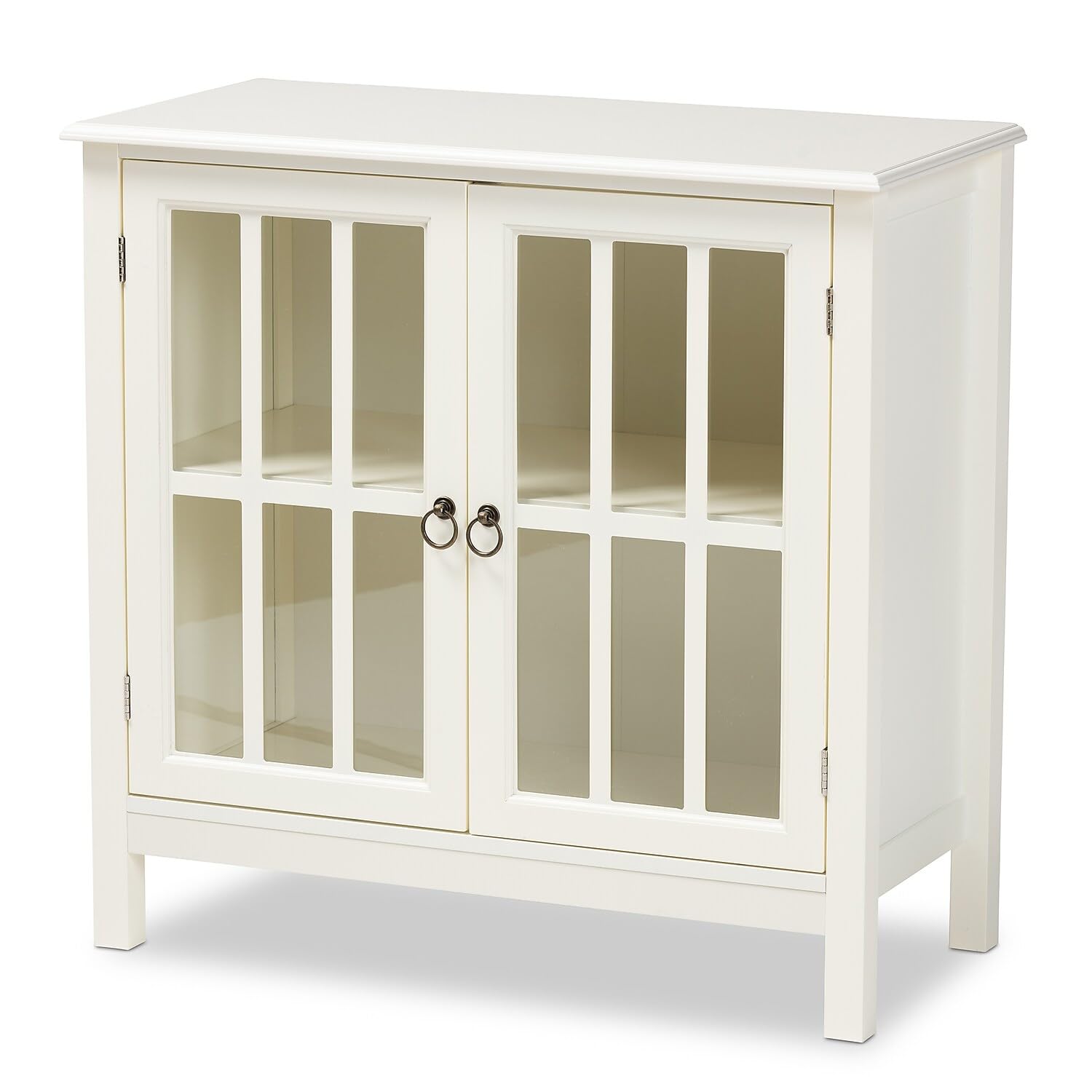 Baxton Studio Kendall Kitchen Storage Cabinet - Thumbnail 4