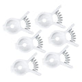 Chef Craft Select Plastic Bread and Bagel Clip, 6 Piece Set, White