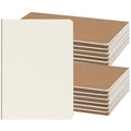Zczn 24 Pack A5 Kraft Notebooks Bulk, 8.15X5.5 Inches Blank Journaling Notebooks, Notebooks For Work, Composition Notebooks For