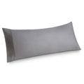 Bedsure Body Pillow Case Cover - Grey Polyester Microfiber Long Pillow Cases, Ultra Soft And Cozy Body Pillowcase With Envelope Closure, 1 Pack, 20X54 Inches