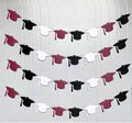 Graduation Party Decorations Maroon Black 2024/Burgundy Black Graduation Decorations 2024 FSU Maroon Graduation 2024 4pcs Gradua