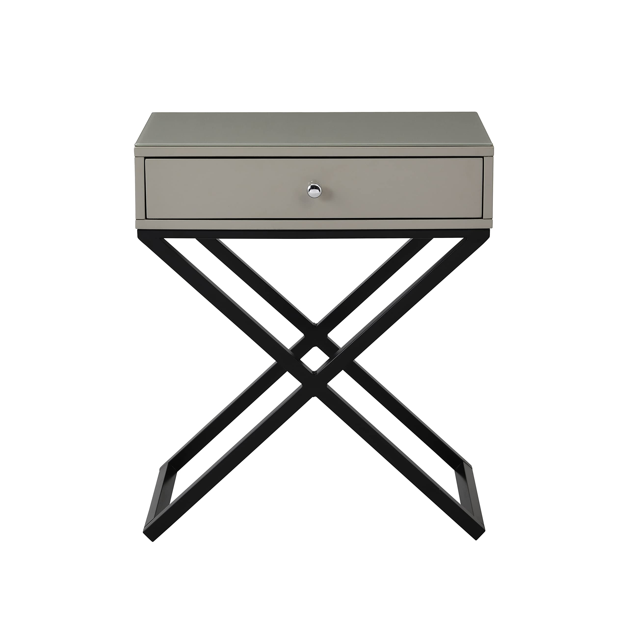 Lilola Home Koda End Side Table Nightstand - Thumbnail 3