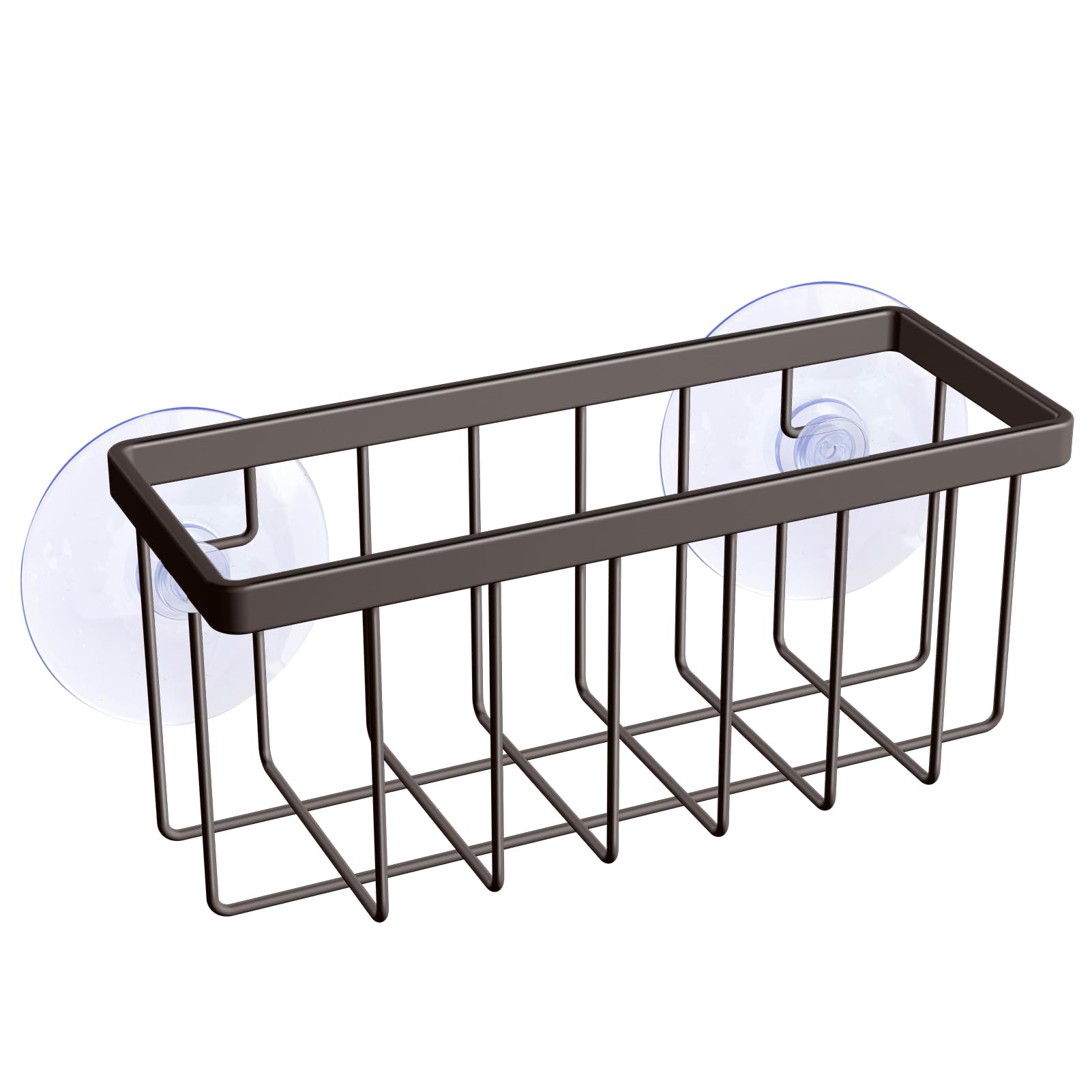 HLOOL Kitchen Sponge Holder,Sponge Holder for Kitchen Sink Scution,Sink Caddy (Bronze)