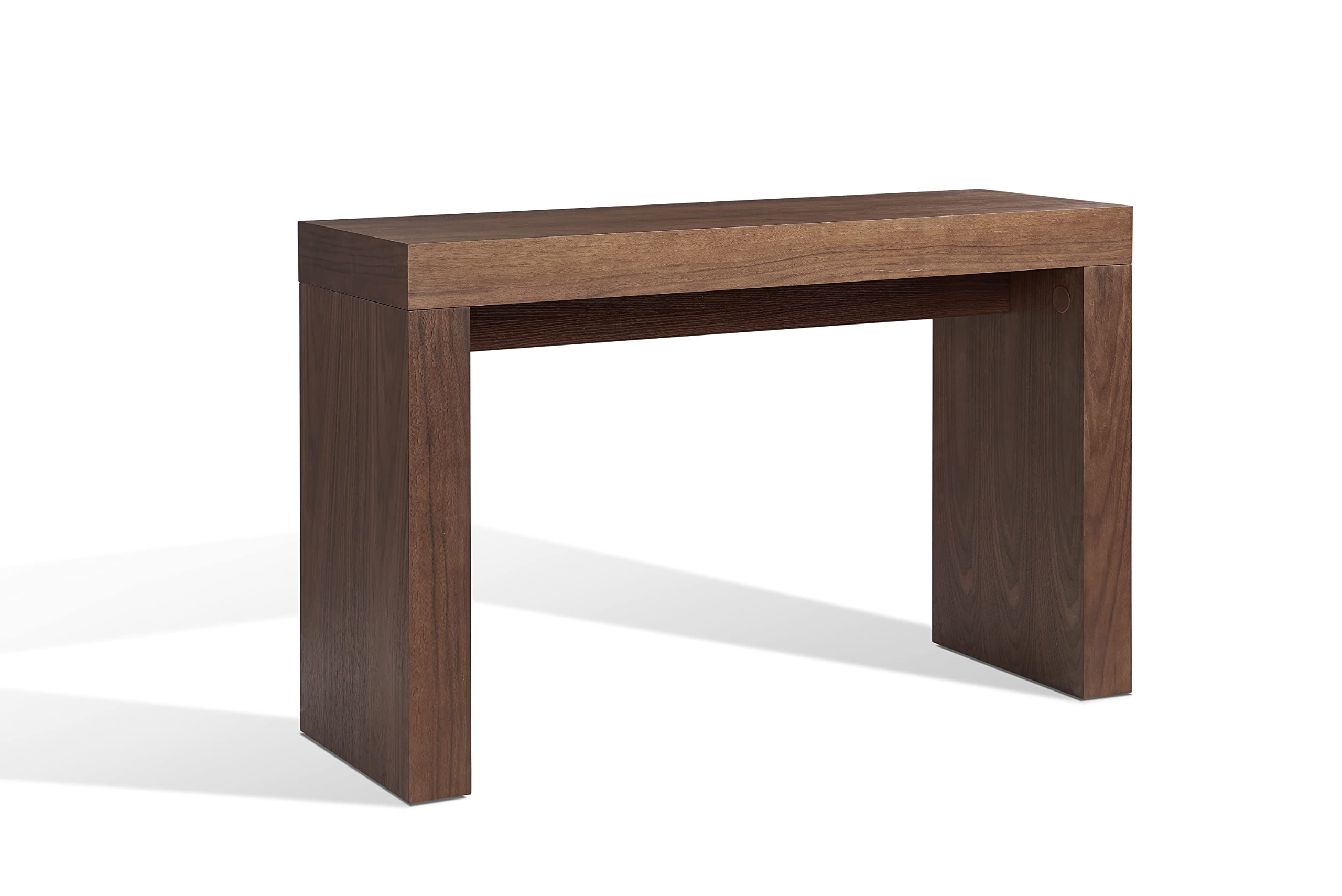 Neos Modern Furniture Console Table, Walnut