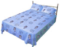 College Covers Everything Comfy North Carolina Tar Heels King Sized 4 Piece Sheet Set, Team Color Background, 1 Flat Sheet, 1 Fi