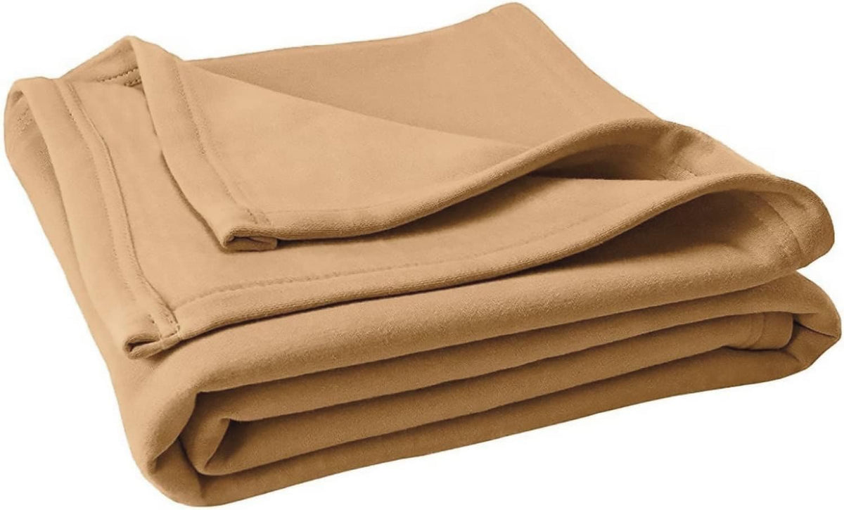 STARNSTYLE Stylish Supersoft Plain Double Bed Lightweight Ac Fleece Blanket for Bedroom Living Room (90x90inch, Pack of 1, Multi