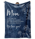 Throw Blanket Gifts For Mom, Mom Birthday Gifts, Birthday Gifts For Mom From Daughter Son, Mom Gifts For Valentines Mothers Day,