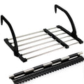 MARJI&ANUVRUTTI Foldable Drying Rack for Clothes & Towels | Indoor & Outdoor Easy Install Folding Laundry Rack | Hanging Drying