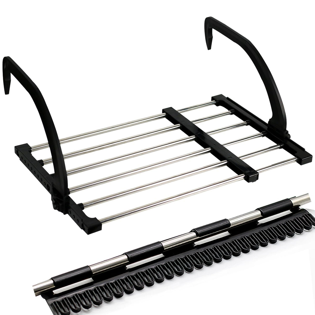 Matiman Enterprise Foldable Drying Rack for Clothes & Towels | Indoor & Outdoor Easy Install Folding Laundry Rack | Hanging Dryi