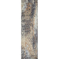 Rizzy Alora Decor Euphoria Distress Gray/Gray/Rust/Blue Hybrid Area Rug Floral