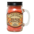 Our Own Candle Company, Fresh Peach Scented Mason Jar Candle, 100 Hour Burn Time, 13 Ounces