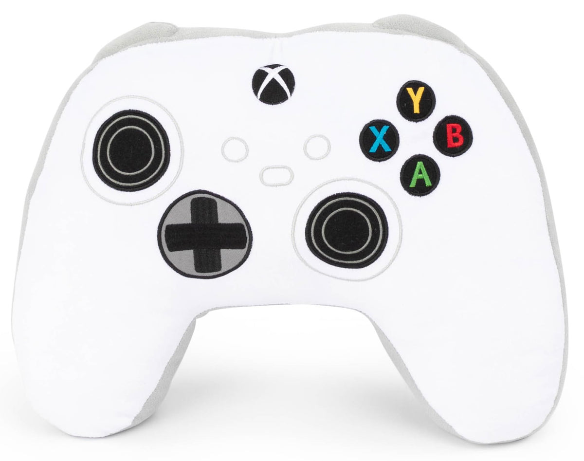 Jay Franco Xbox Controller Plush Shaped Pillow - Super Soft Gaming Pillow - Polyester Microfiber, 11 Inches