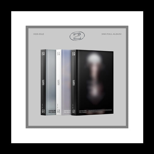(G) I-DLE 2 TWO 2nd Album Contents+Photocard+Tracking Sealed GIDLE GI-DLE (Standard Version.0)