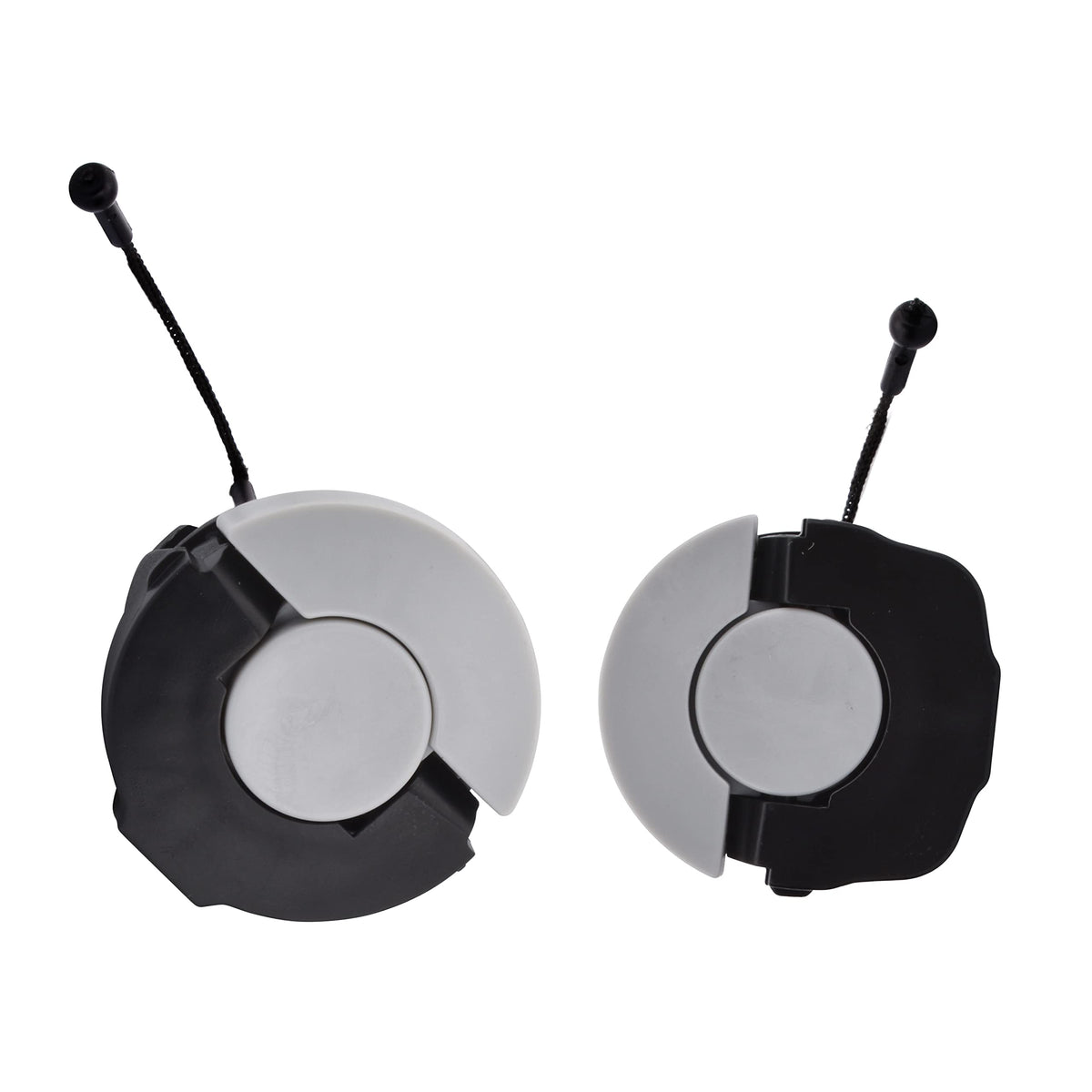 Cancanle Chainsaw Gas Fuel Cap Oil Cap Lids For Stihl Brushcuter Hedge Trimmer Pole Pruner Blower 1 Big+1 Small (2 Sizes)