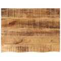 vidaXL Table Top 31.5inchx23.6inchx1.5inch Live Edge Solid Wood Rough Mango