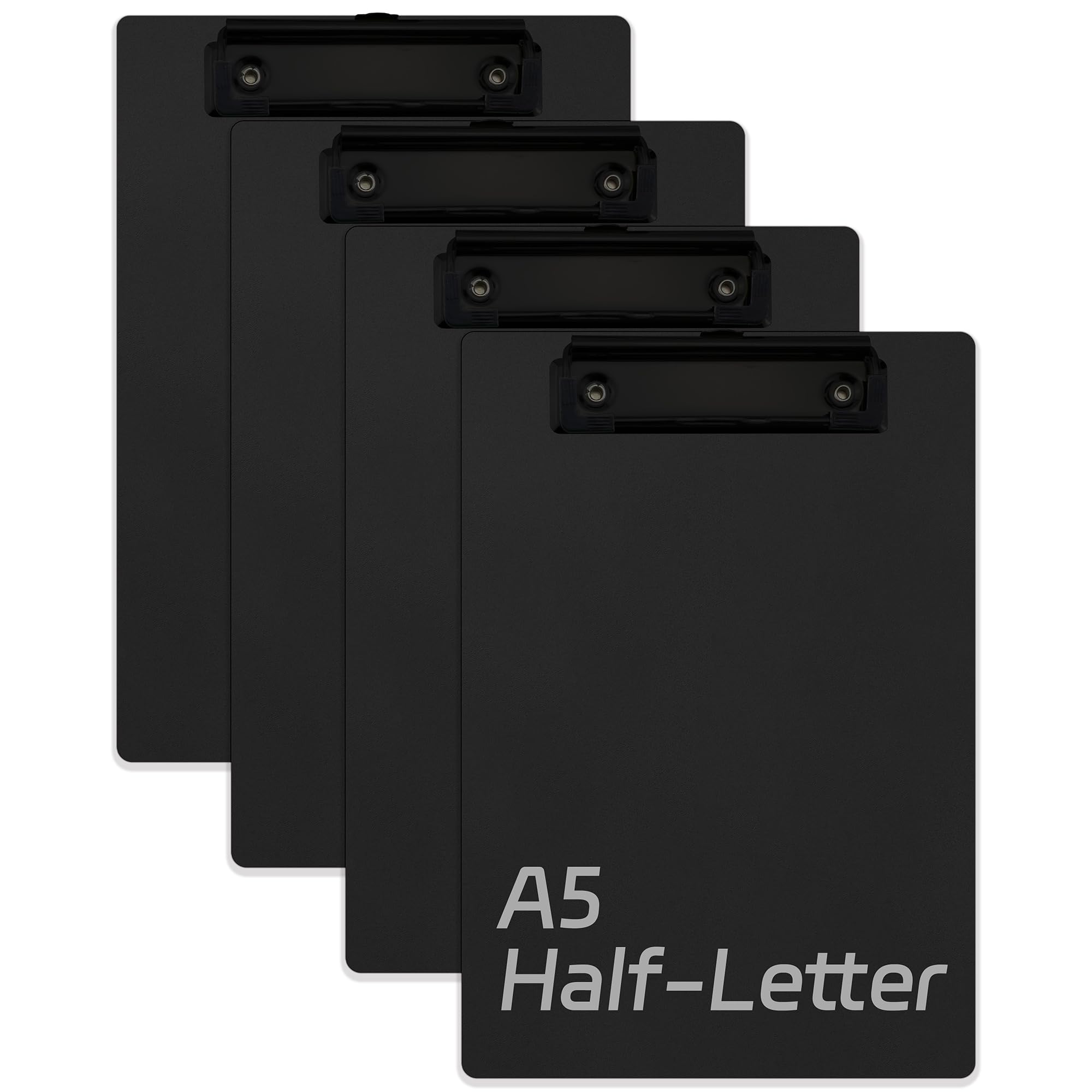 Small Clipboards 6 ' X 9 ' Mini Clipboards 4-Pack Half Letter Memo Size Clipboard Menu Pads Receipt Clips For School Office Re