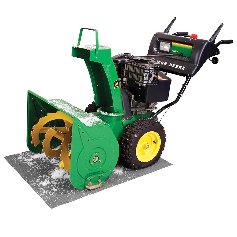 Pig Home Solutions Absorbent Snow Blower Mat With Adhesive Backing For Garage - 3' X 5' Roll - Gray - Pm50273