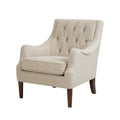 Madison Park Qwen ACCENT CHAIR, 33.5 in, Beige