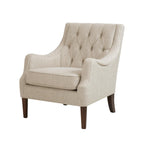 Madison Park Qwen ACCENT CHAIR, 33.5 in, Beige