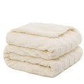 Pawque Super Soft Cozy Throw Blanket Twin Size For Couch Bed, Fluffy Sherpa Fleece Reversible Thick Warm Fuzzy Blanket For All-S