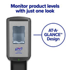 PURELL CS8 Automatic Hand Sanitizer Dispenser, Graphite, for PURELL CS8 1200 mL Hand Sanitizer Refills (Pack of 1) – 7824-01