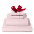 Mellanni Twin Xl Sheet Set - 4-Piece Iconic Collection Bedding, (Including 2 Pillowcases), 16-Inch Deep Pocket, Easy Care, Extra Soft, Cooling Sheets, Brushed Microfiber - Blush Pink
