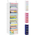 Lifewit 6 Shelf Weekly Hanging Clothes Storage Organizer for Kids, White