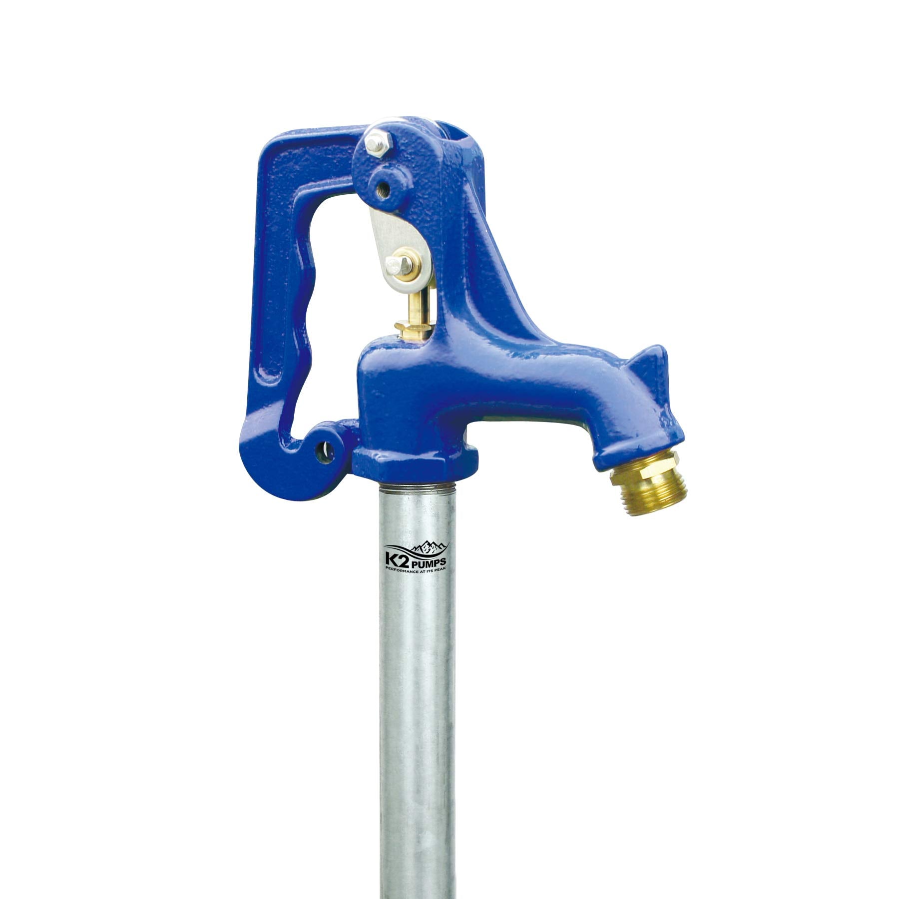 K2 Pumps Lf 2' Fp Yard Hydrant; L 4.25', Bury Depth: 2', Above Ground: 2.25'