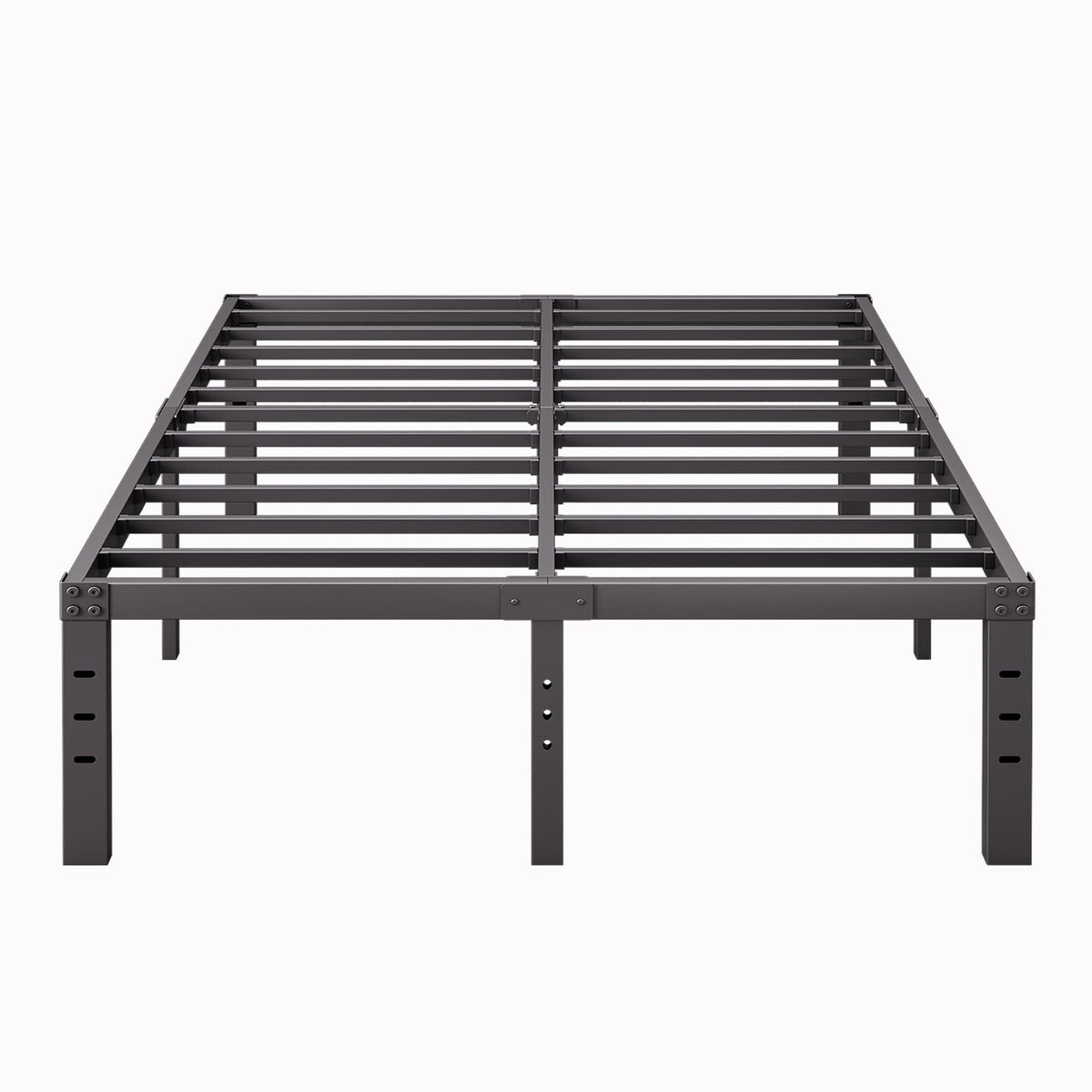 Furnitui 16 Inch High King Size Bed Frame Platform, Metal King Bed Frame No Box Spring Needed, Easy Assembly, Noise Free, Sturdy