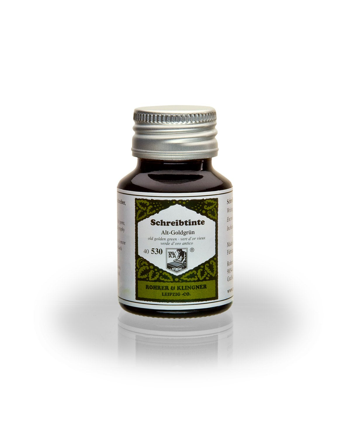 Rohrer & Klingner Bottled Fountain Pen Ink - Old Golden Green (50Ml)
