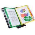 Ultimate Office SWITCHFILE 10Pocket Reference Display Organizer Color Pkts